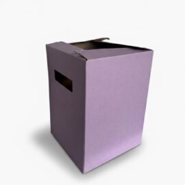 Purple Paper Box