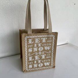 Let It Snow (Jute Bag)