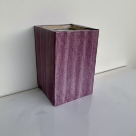 Purple Stripped Box